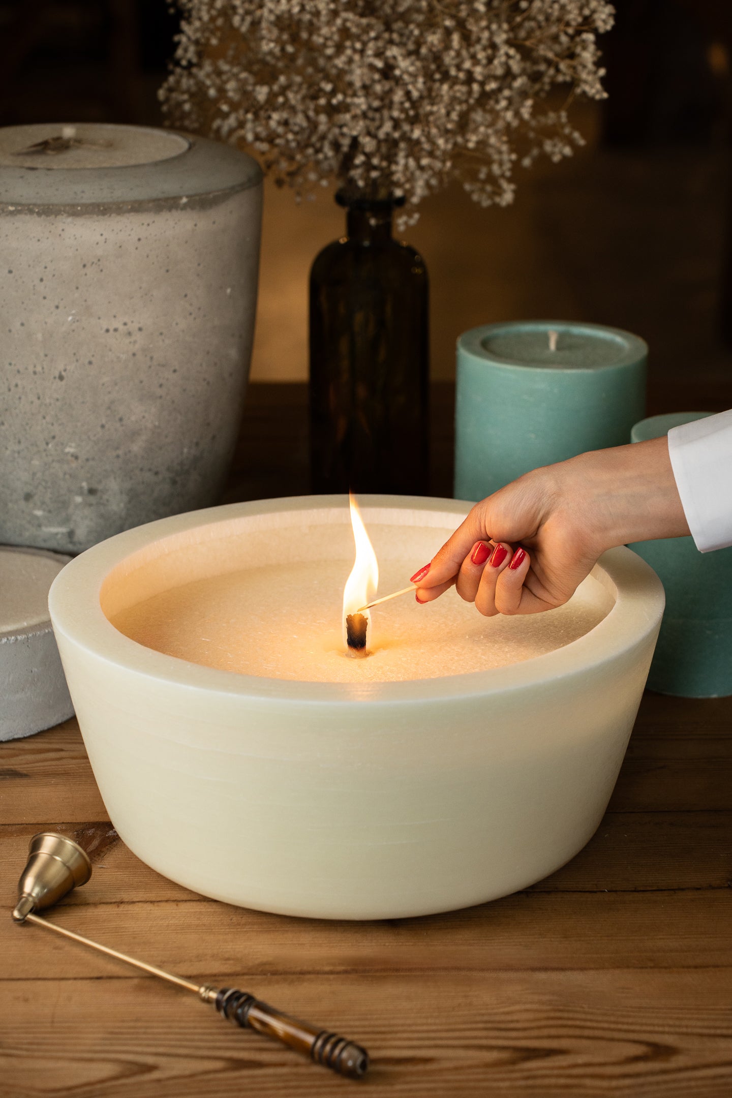 Schwimmende Poolkerze – XL – Elite Candles