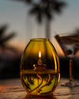 Lámpara de Aceite Natural - Leo Luz Color Amarillo