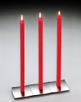 Plato de aluminio diseño Curvo - Elite Candles