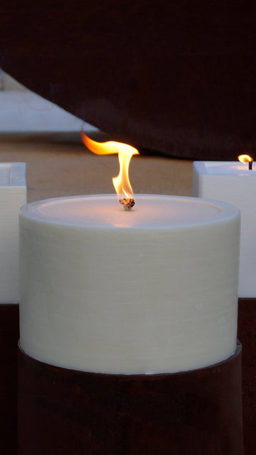 Vela Maciza Diseño en Forma Cilíndrica - Elite Candles